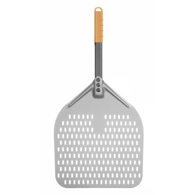 Škrabka na pizzu s perforací a krátkou rukojetí, čtvercová, HENDI, 350x710mm | 618080